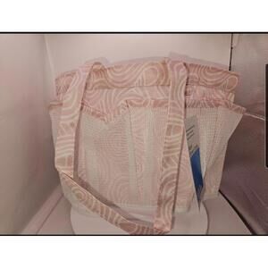 NWT Mesh Shower Caddy - Pink and White